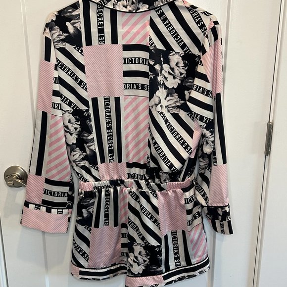 Victoria's Secret Satin PJ Romper - Picture 5 of 5